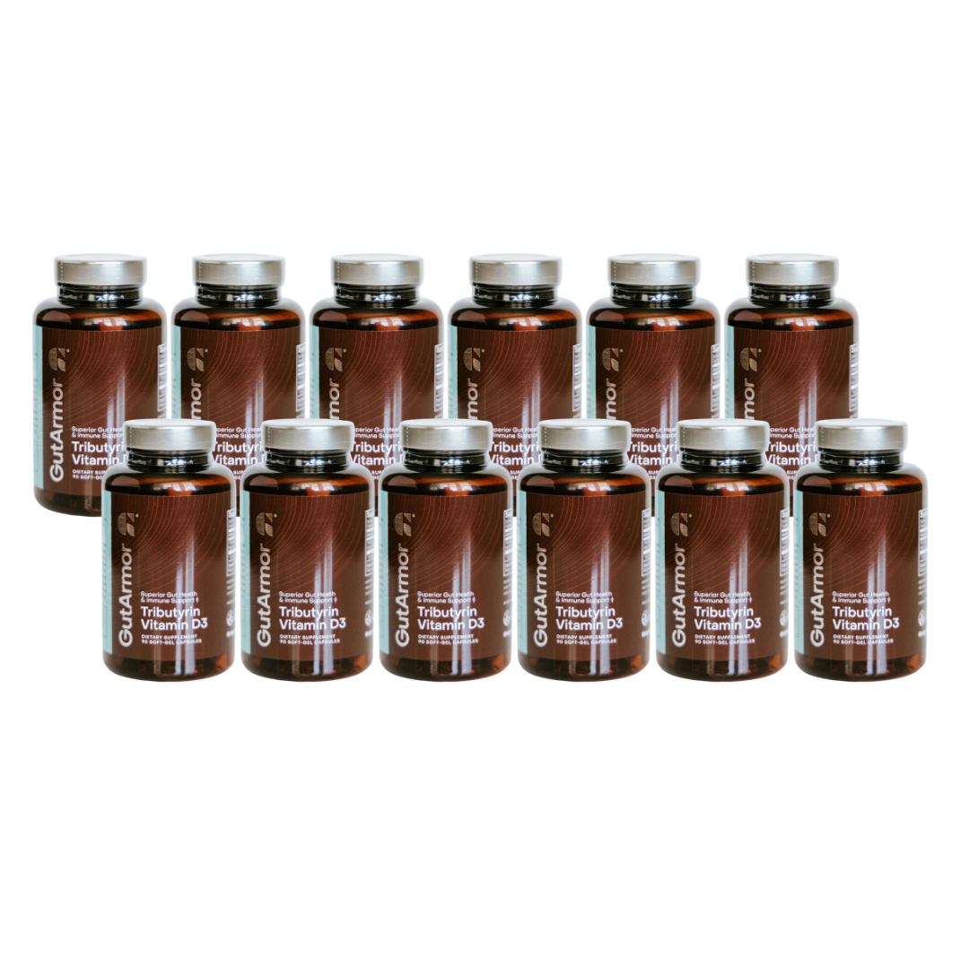 GutArmor Case of 12 Bottles (90ct.)